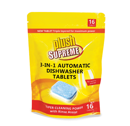 Plush Supreme Dishwasher Tablets