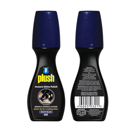 Plush Instant Shine Liquid Polish - Navy