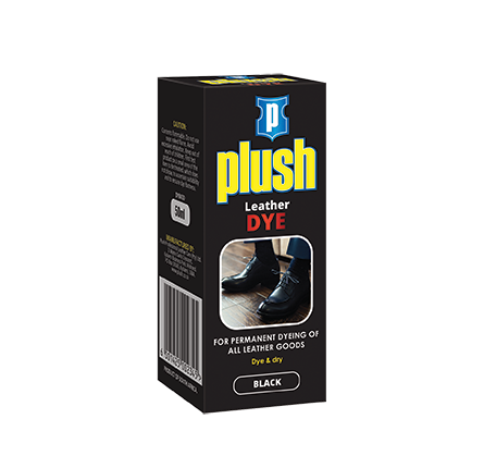 Plush Leather Dye - Black 50ml