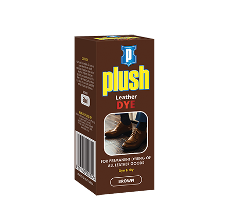 Plush Leather Dye - Brown 50ml