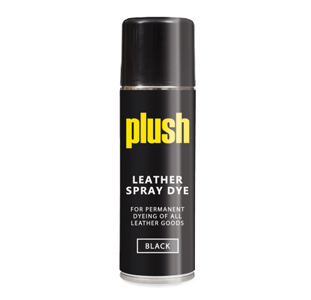 Plush Leather Spray Dye - Black