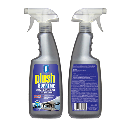 Plush Supreme Metal & Stainless Steel Cleaner
