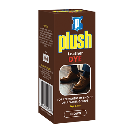 Plush Leather Dye - Brown 100ml