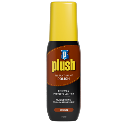Plush Instant Shine Liquid Polish - Brown