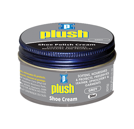 Plush Shoe Cream - Grey